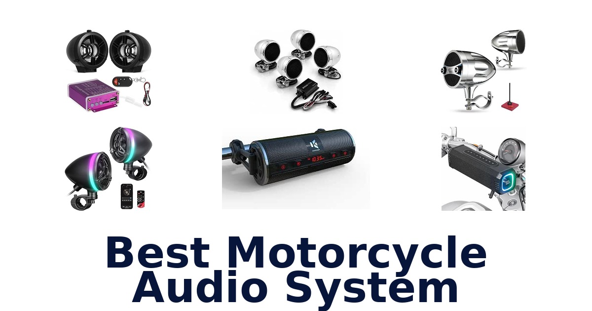 Best Motorcycle Audio System