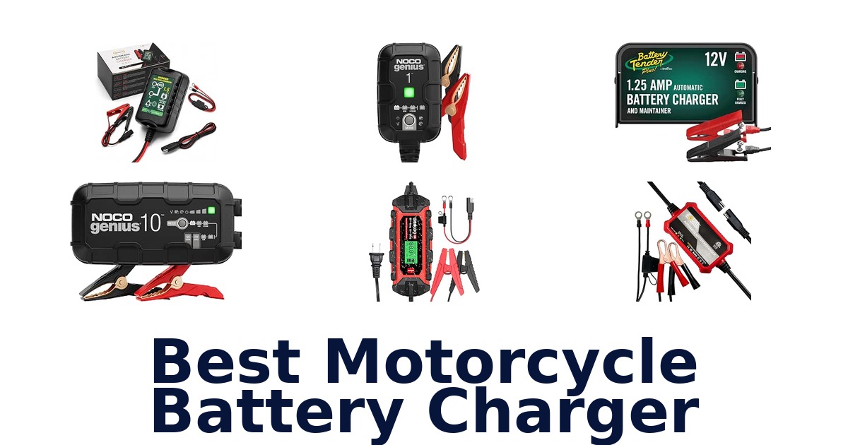Best Motorcycle Battery Charger