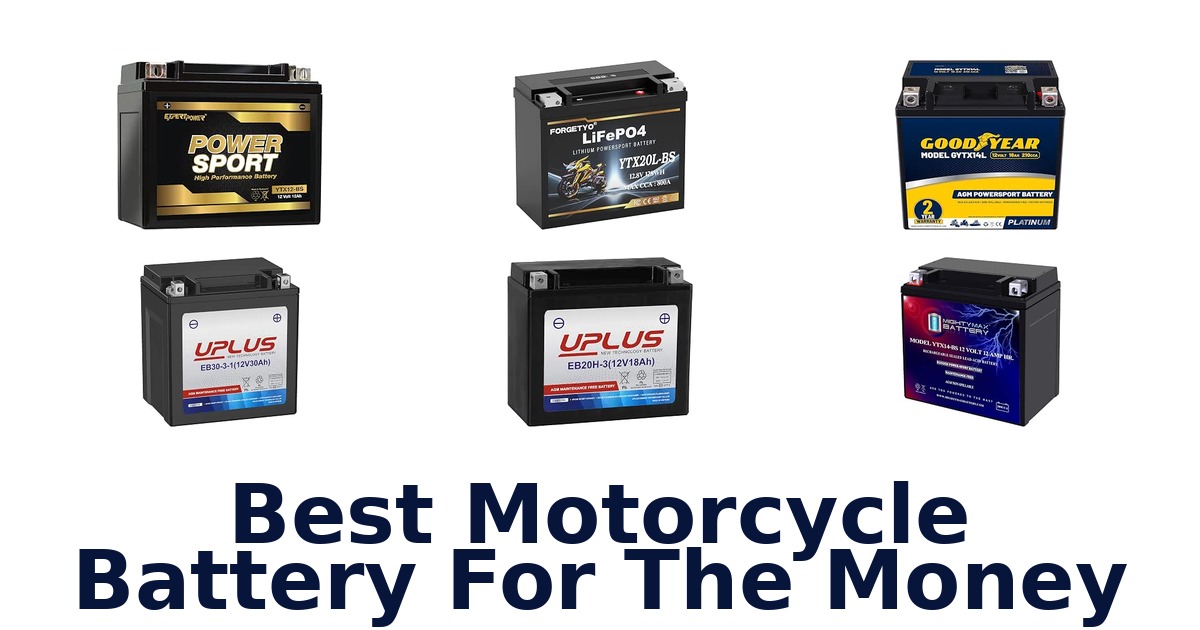 Best Motorcycle Battery For The Money