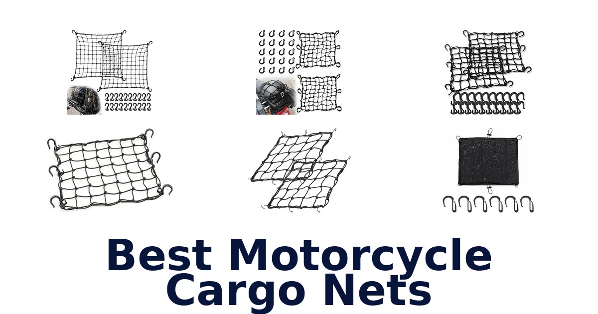 Best Motorcycle Cargo Nets
