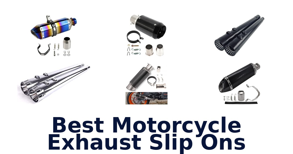 Best Motorcycle Exhaust Slip Ons