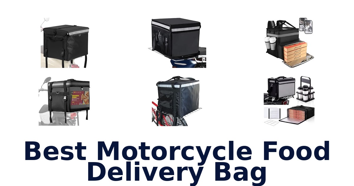Best Motorcycle Food Delivery Bag