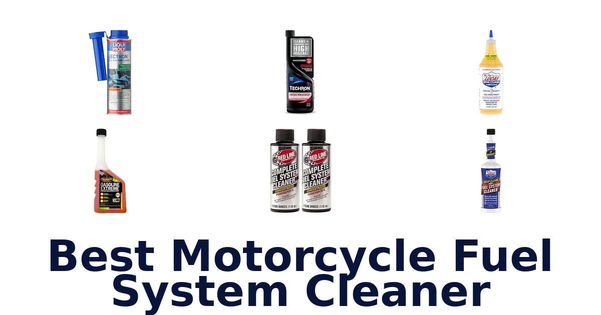 Best Motorcycle Fuel System Cleaner