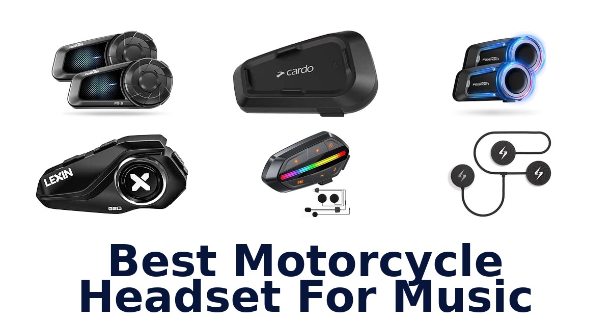 Best Motorcycle Headset For Music