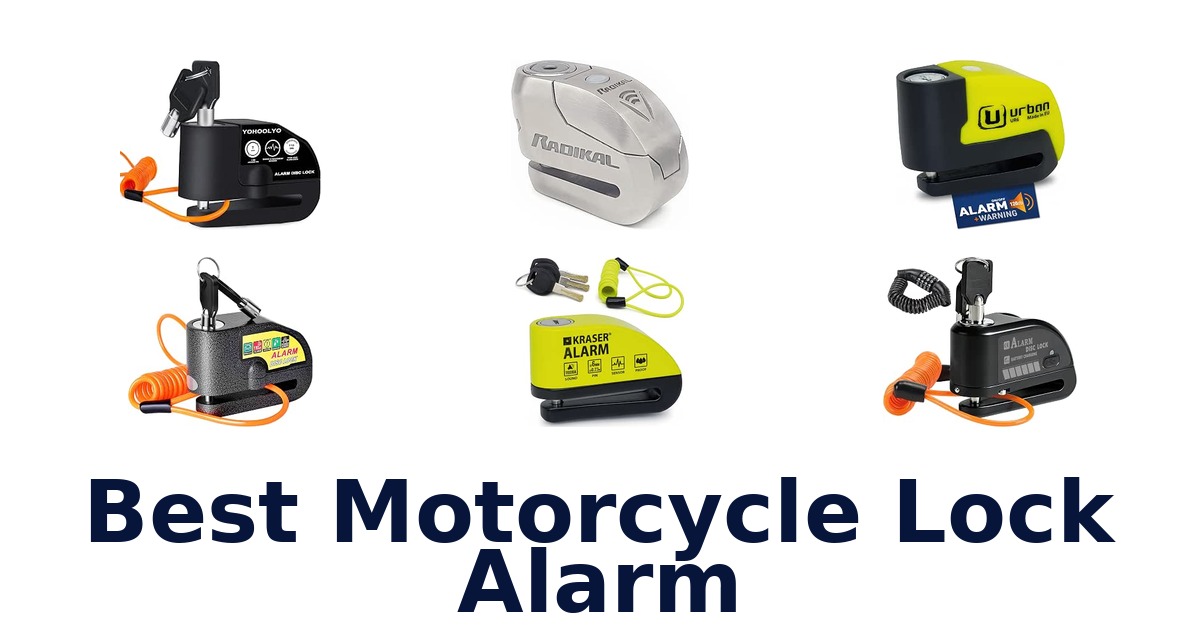 Best Motorcycle Lock Alarm