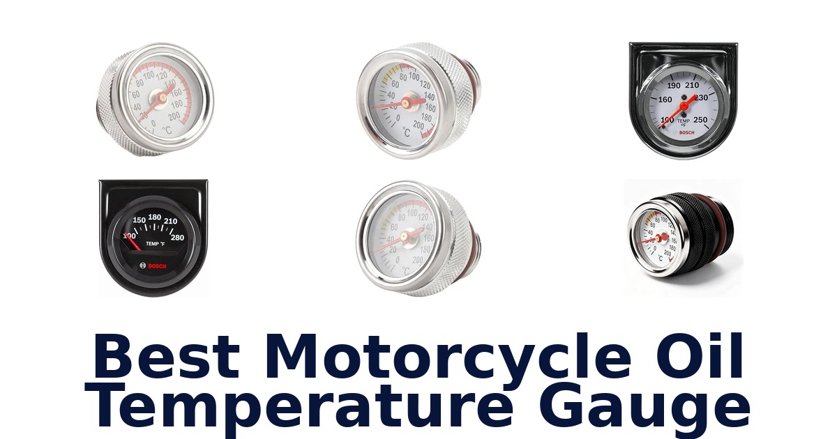 Best Motorcycle Oil Temperature Gauge
