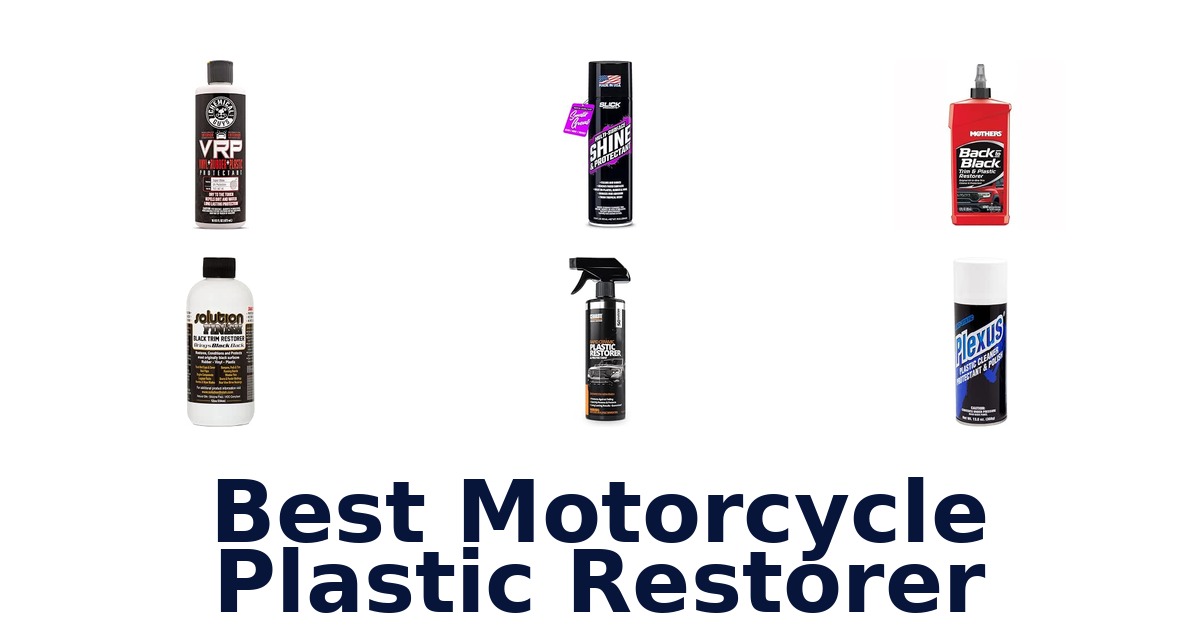Best Motorcycle Plastic Restorer