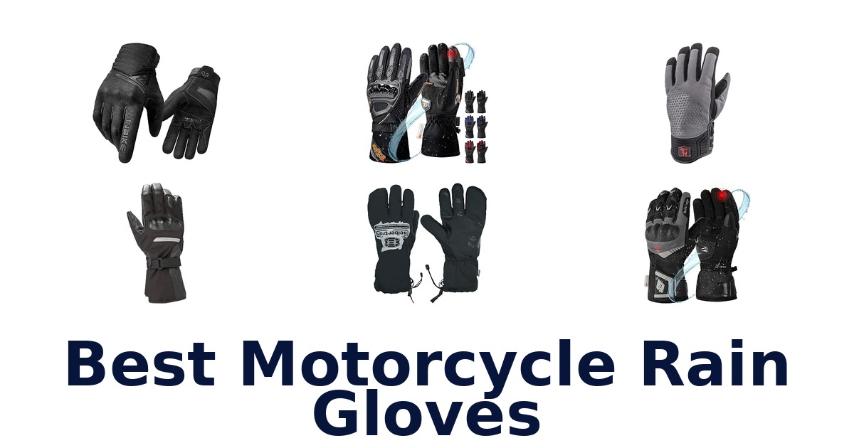 Best Motorcycle Rain Gloves