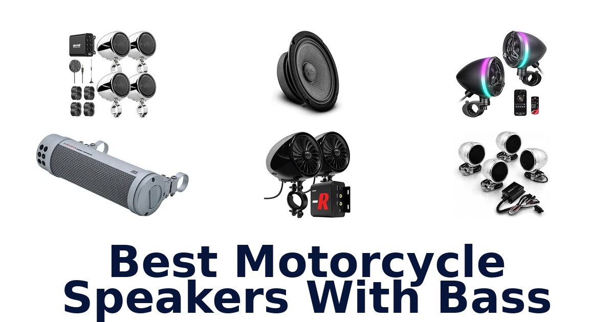 Best Motorcycle Speakers With Bass