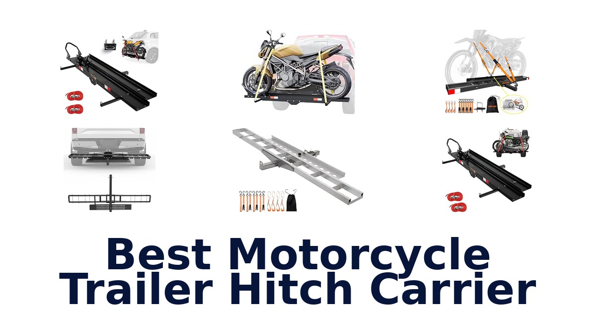 Best Motorcycle Trailer Hitch Carrier