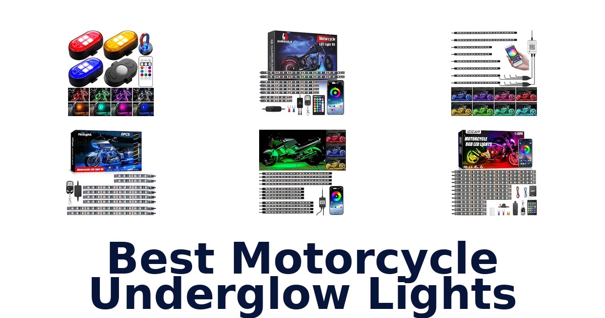 Best Motorcycle Underglow Lights