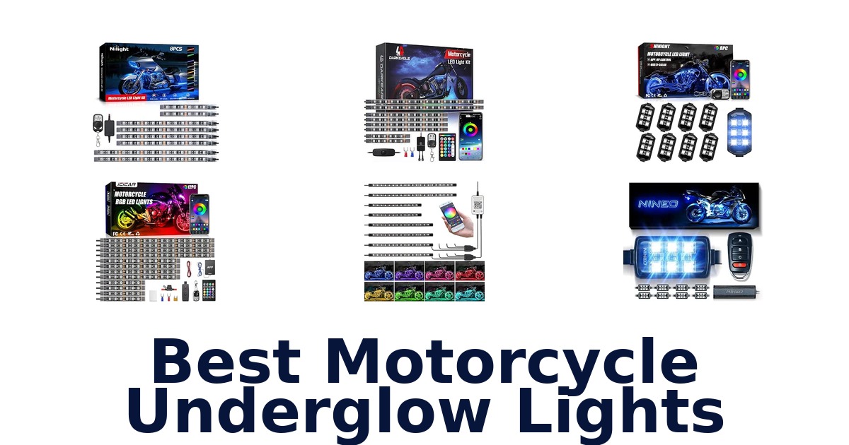 Best Motorcycle Underglow Lights