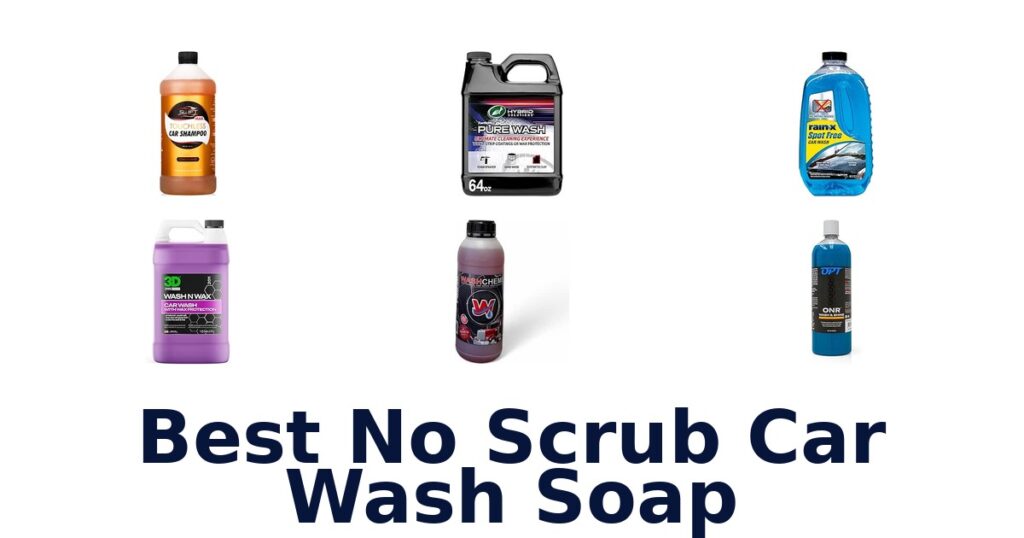 Best No Scrub Car Wash Soap