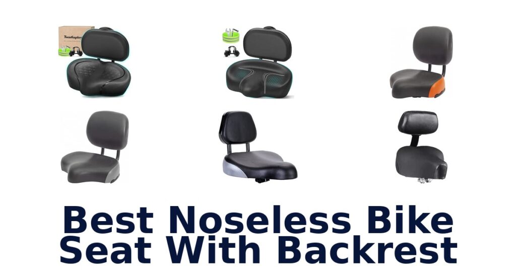 Best Noseless Bike Seat With Backrest