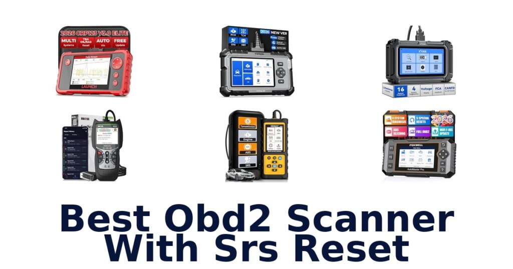 Best Obd2 Scanner With Srs Reset