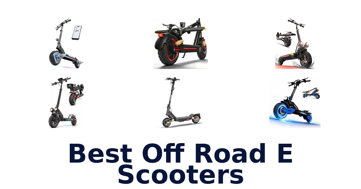 Best Off Road E Scooters