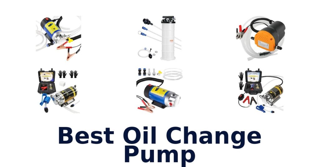 Best Oil Change Pump
