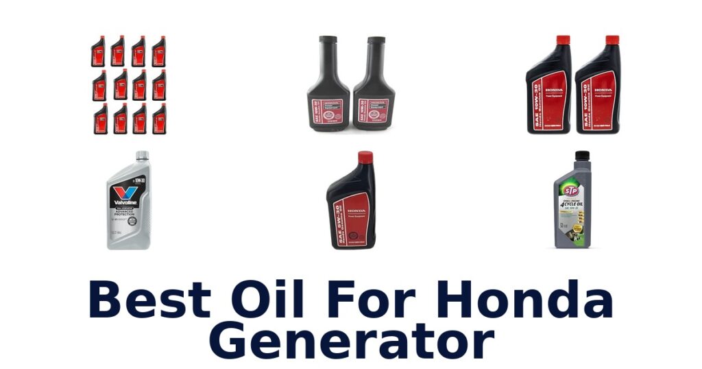 Best Oil For Honda Generator