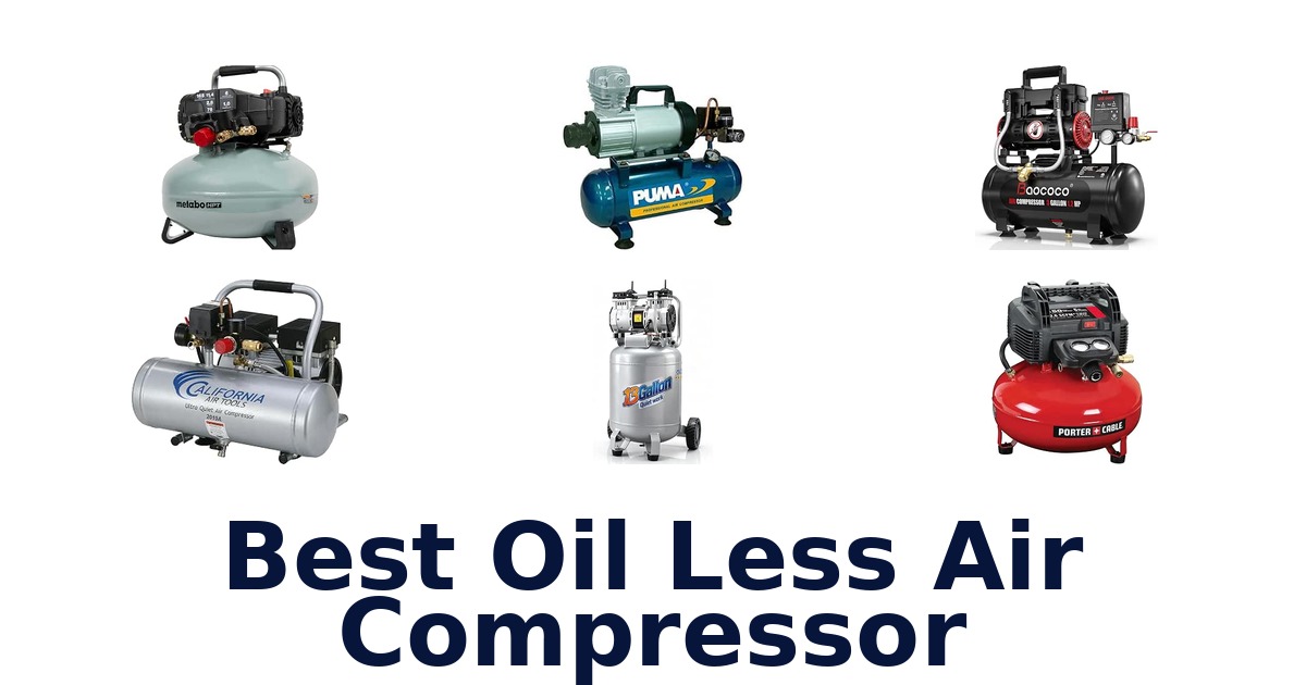 Best Oil Less Air Compressor