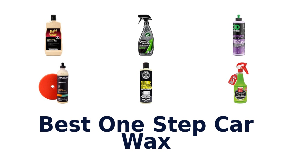 Best One Step Car Wax