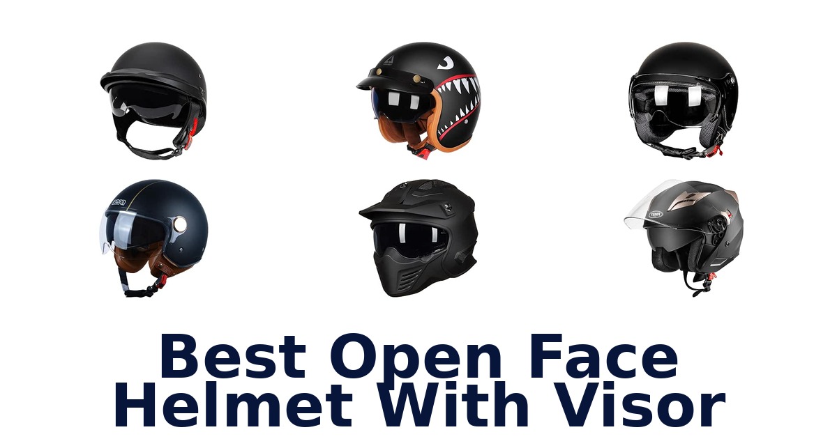 Best Open Face Helmet With Visor