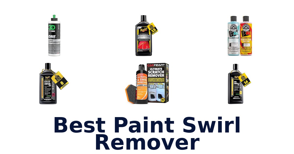 Best Paint Swirl Remover