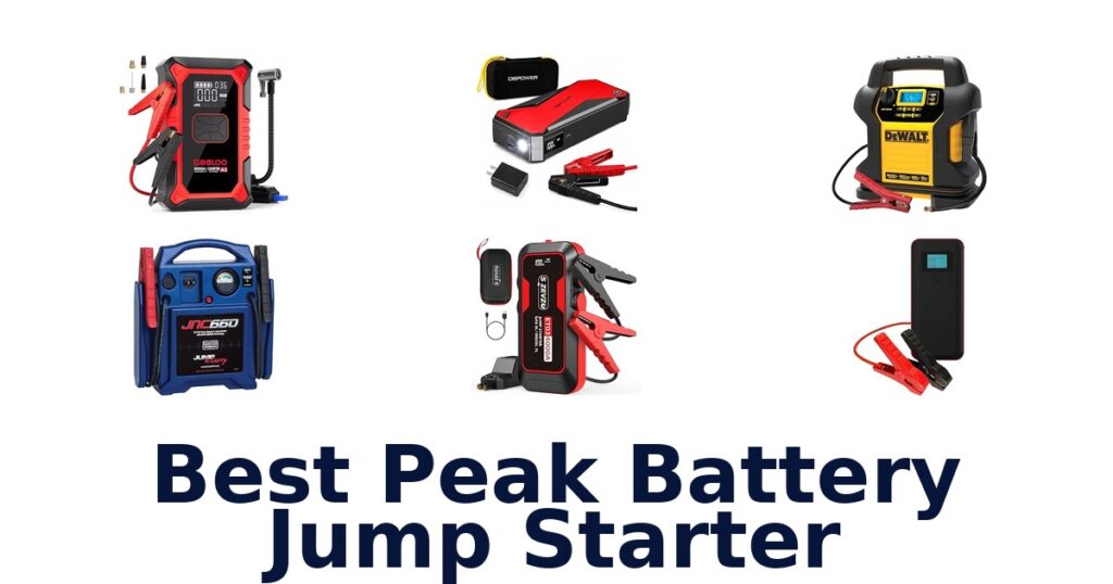 Best Peak Battery Jump Starter