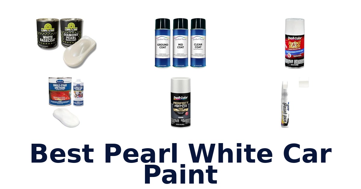 Best Pearl White Car Paint