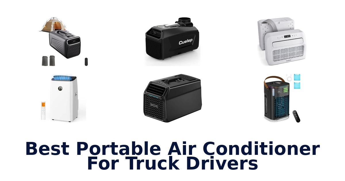 Best Portable Air Conditioner For Truck Drivers
