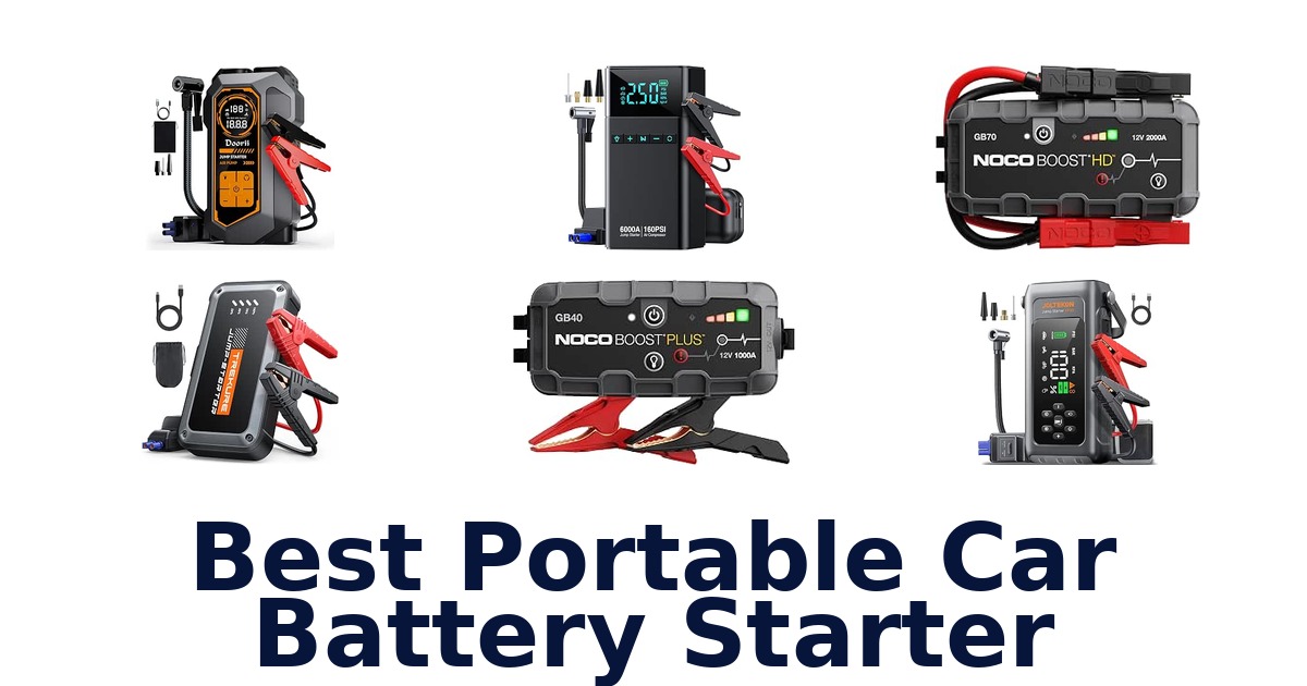 Best Portable Car Battery Starter