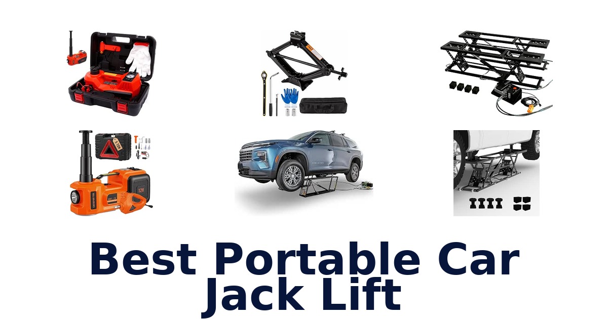 Best Portable Car Jack Lift
