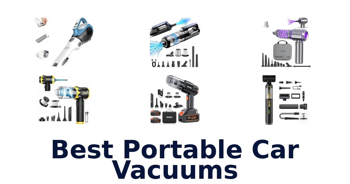 Best Portable Car Vacuums