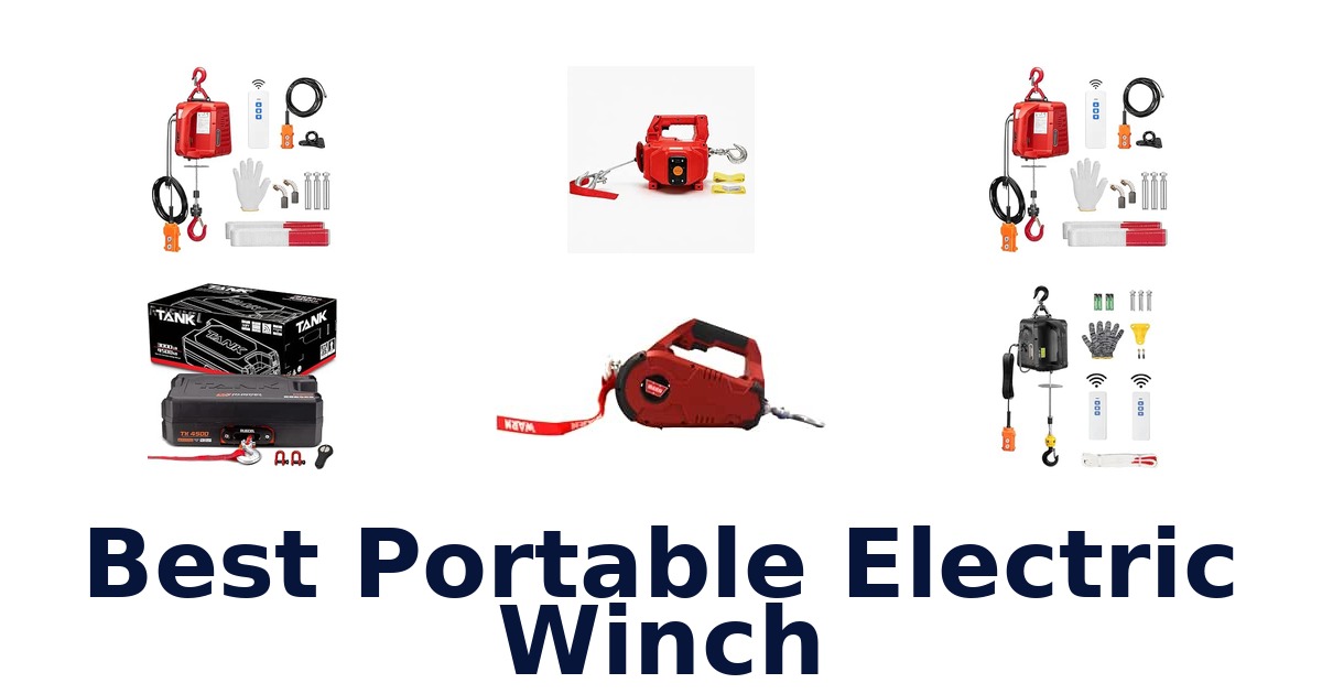 Best Portable Electric Winch