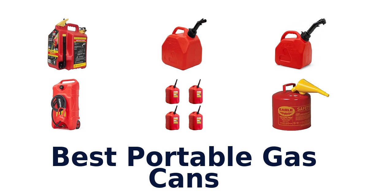 Best Portable Gas Cans