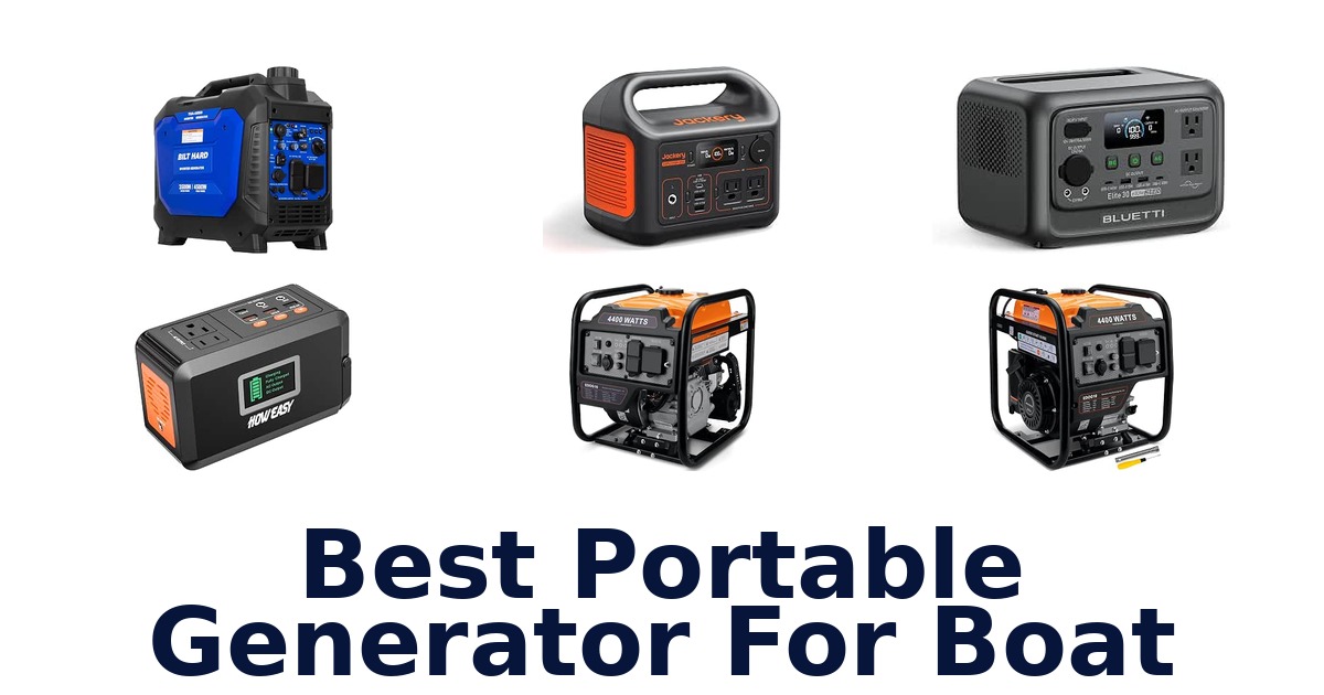Best Portable Generator For Boat