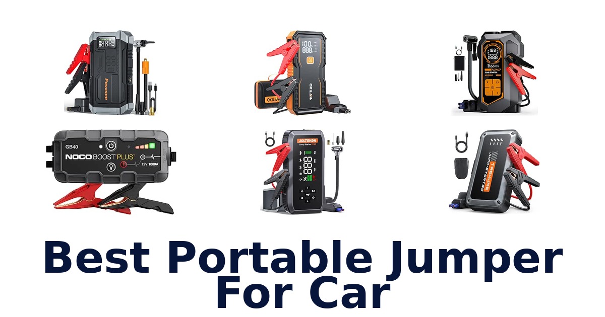 Best Portable Jumper For Car