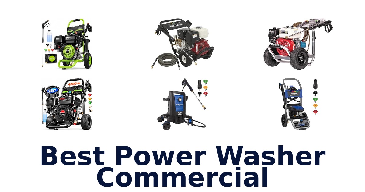 Best Power Washer Commercial