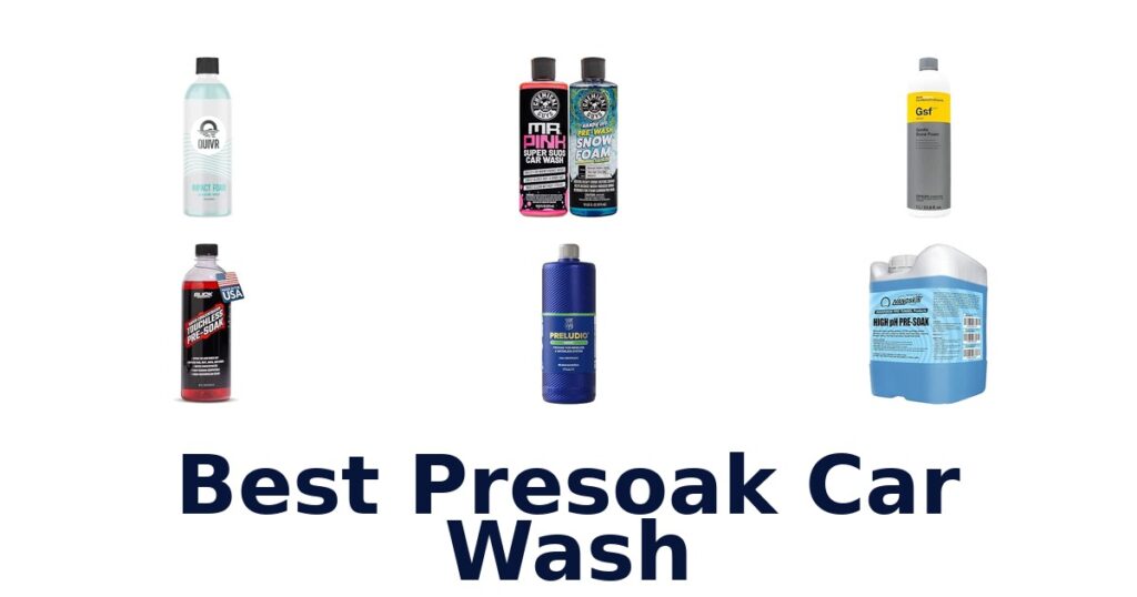 Best Presoak Car Wash