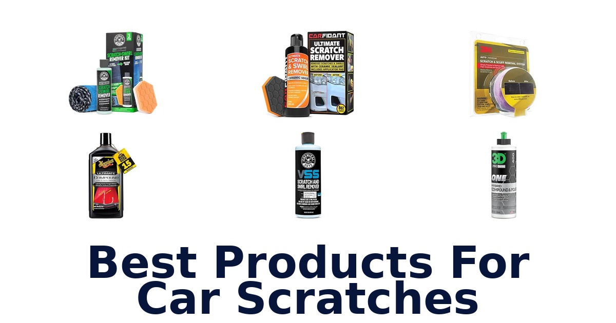 Best Products For Car Scratches
