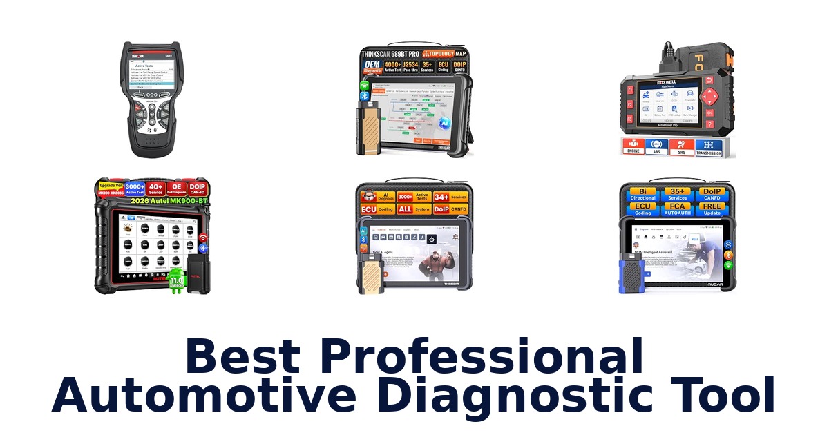 Best Professional Automotive Diagnostic Tool