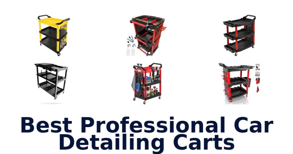 Best Professional Car Detailing Carts