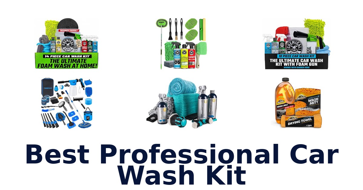 Best Professional Car Wash Kit