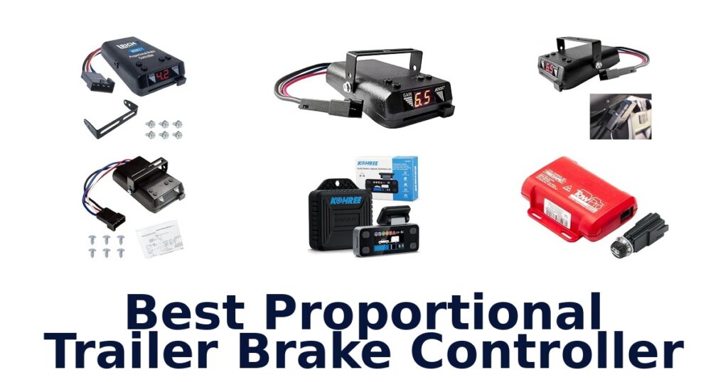 Best Proportional Trailer Brake Controller