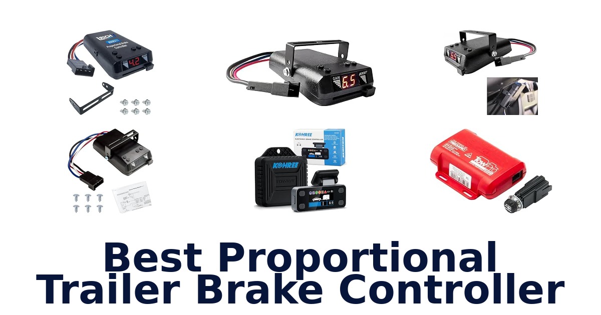Best Proportional Trailer Brake Controller