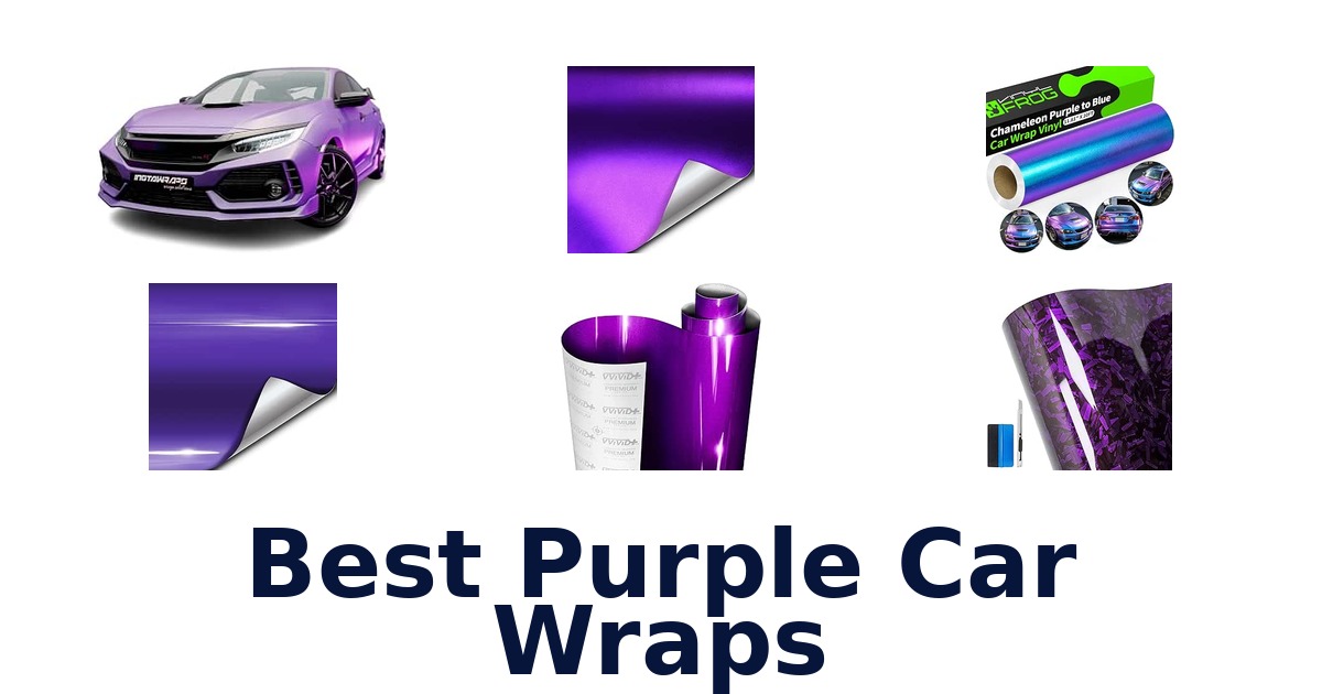 Best Purple Car Wraps