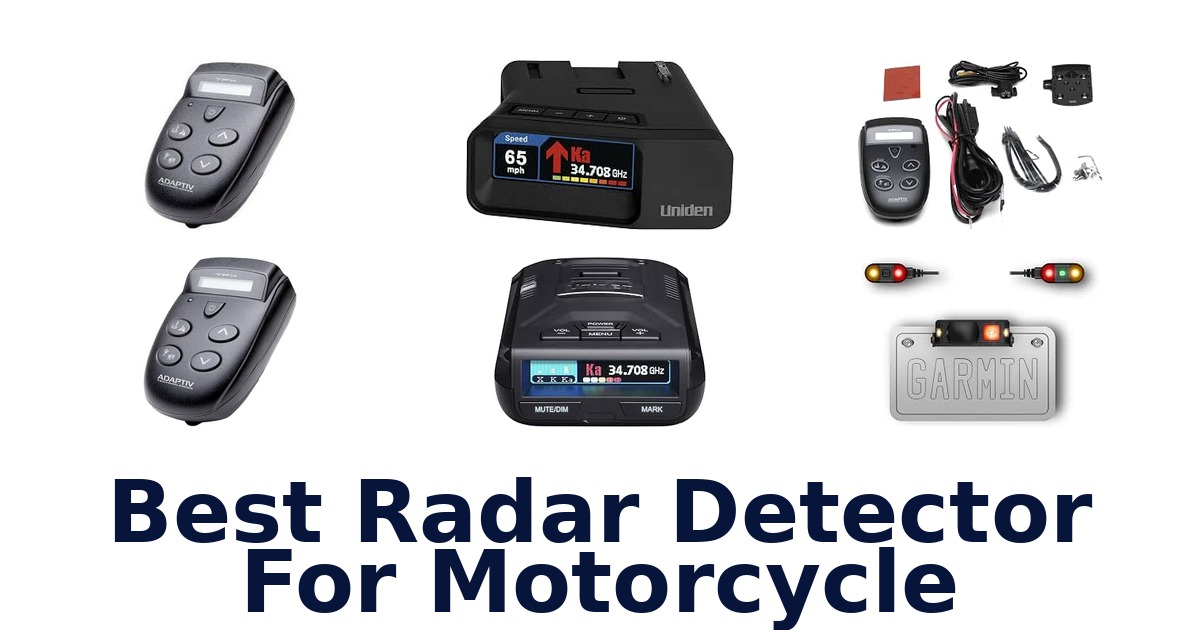 Best Radar Detector For Motorcycle