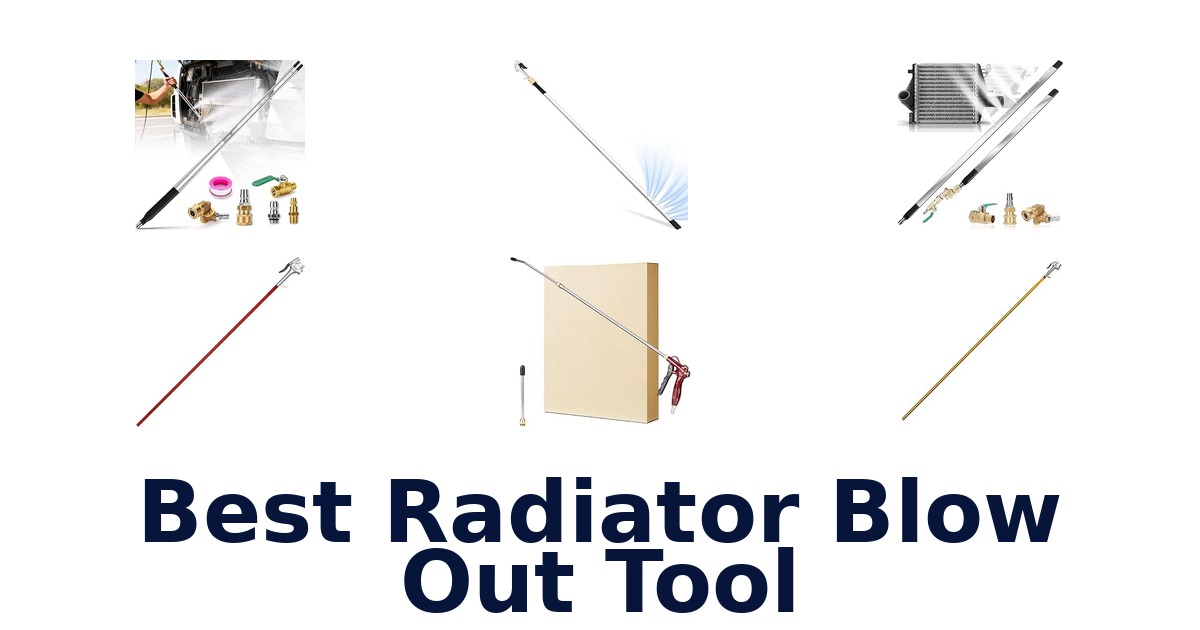 Best Radiator Blow Out Tool