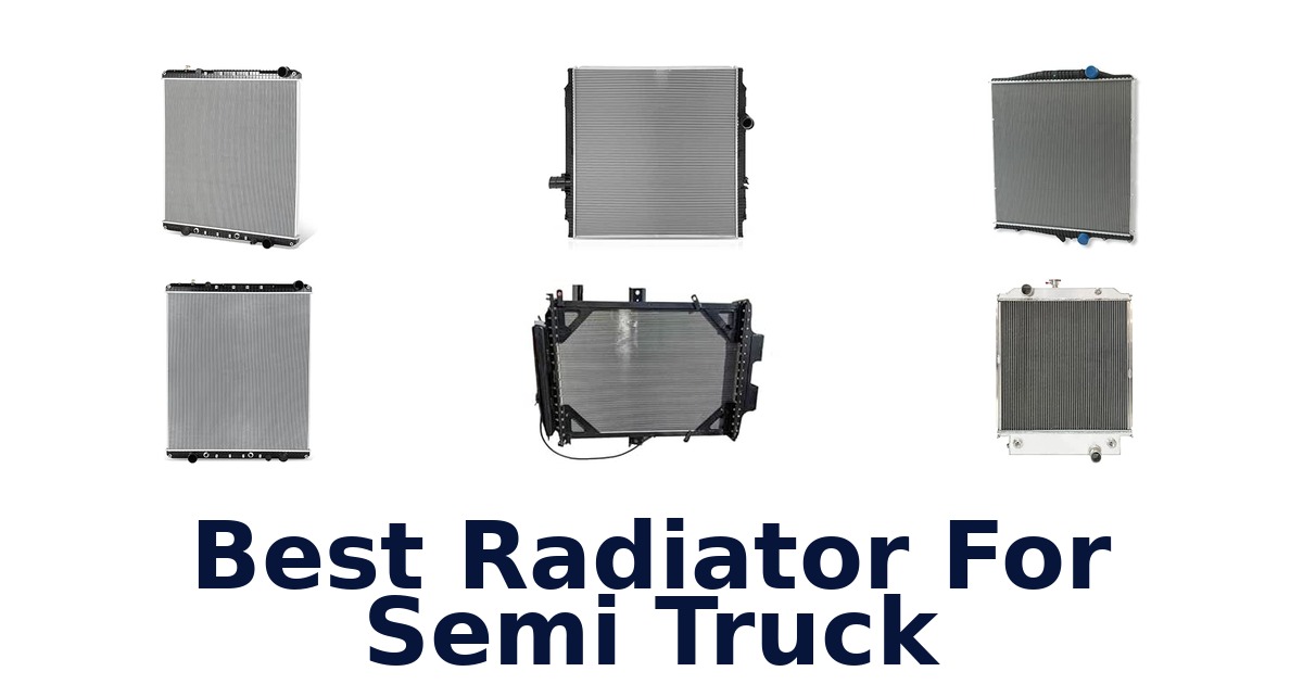 Best Radiator For Semi Truck