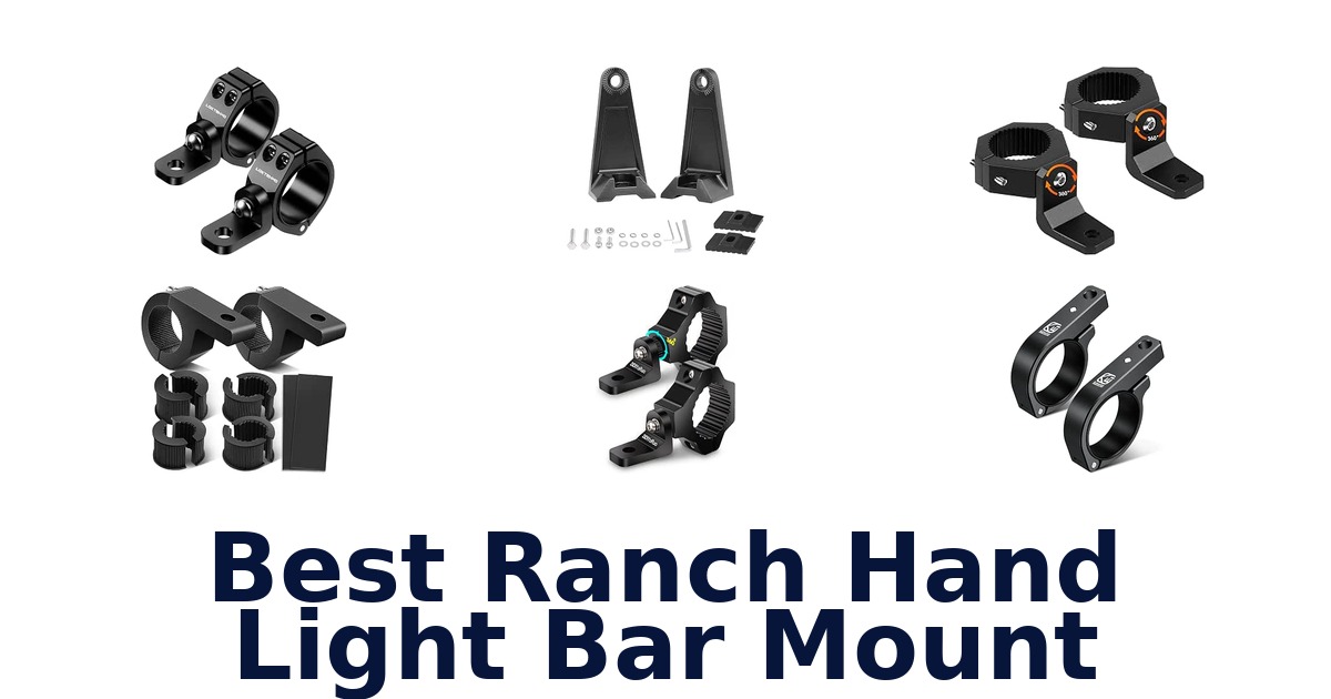 Best Ranch Hand Light Bar Mount