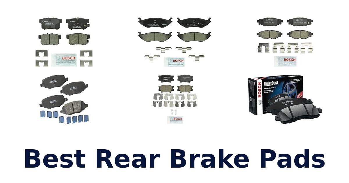 Best Rear Brake Pads